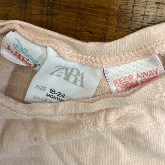 Zara girls polka dots minnie mouse top shirt - Picture 2 of 4